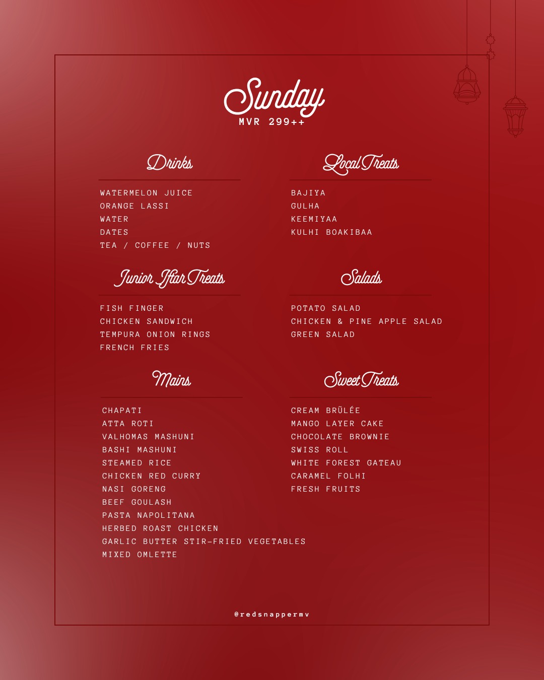 Gallery image 1 for Red Snapper & Coffee Beans in Hulhumalé