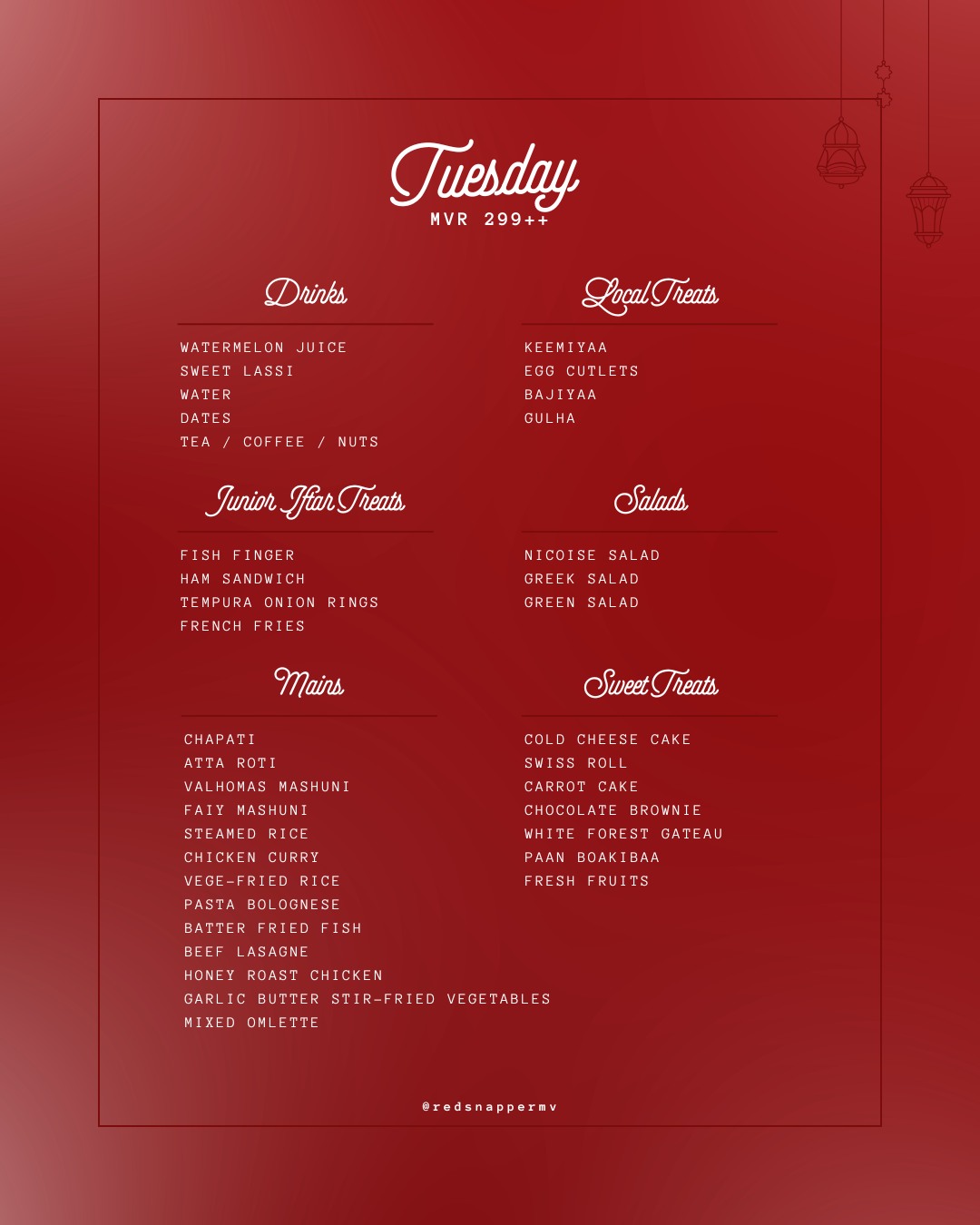 Gallery image 6 for Red Snapper & Coffee Beans in Hulhumalé