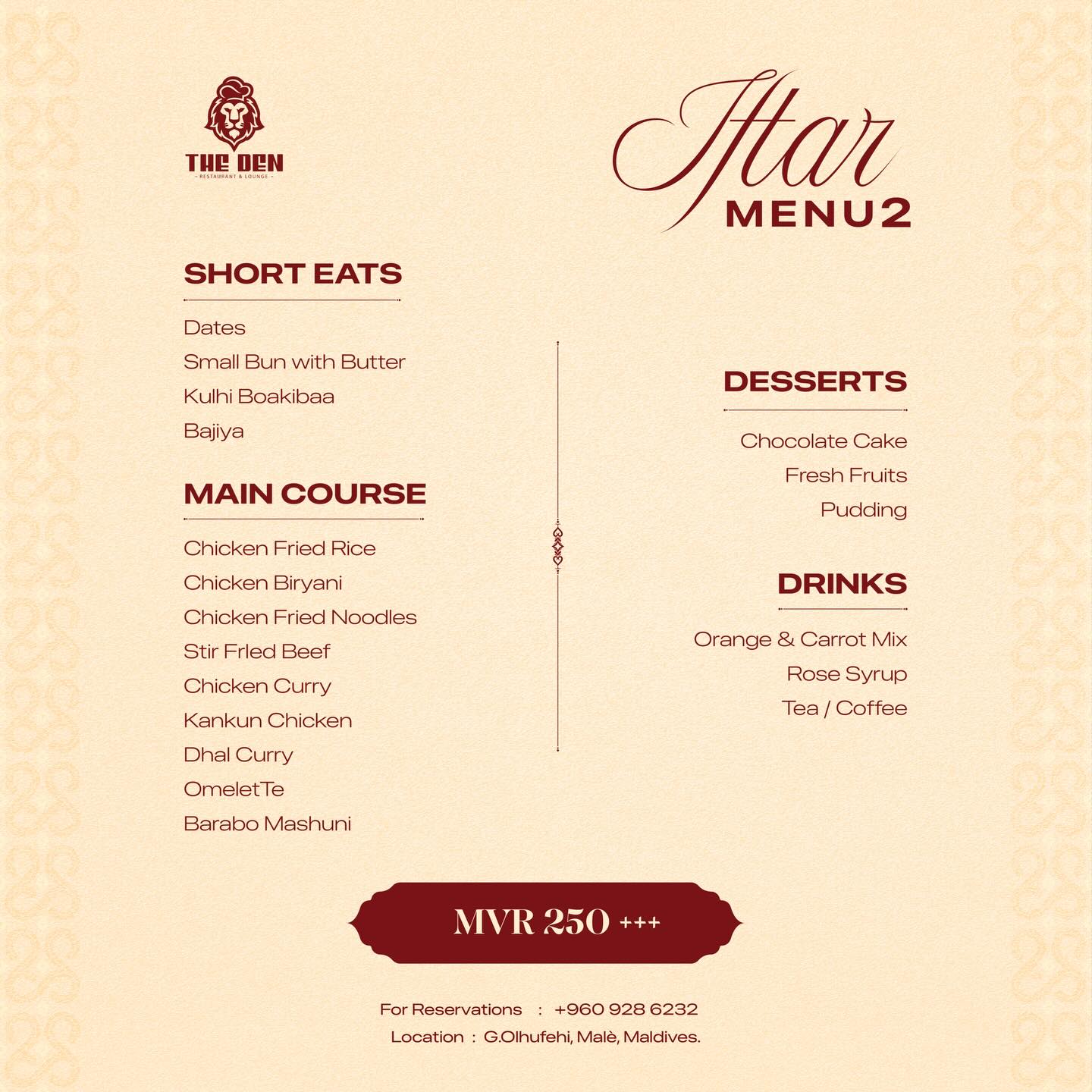 Gallery image 1 for The Den in Malé