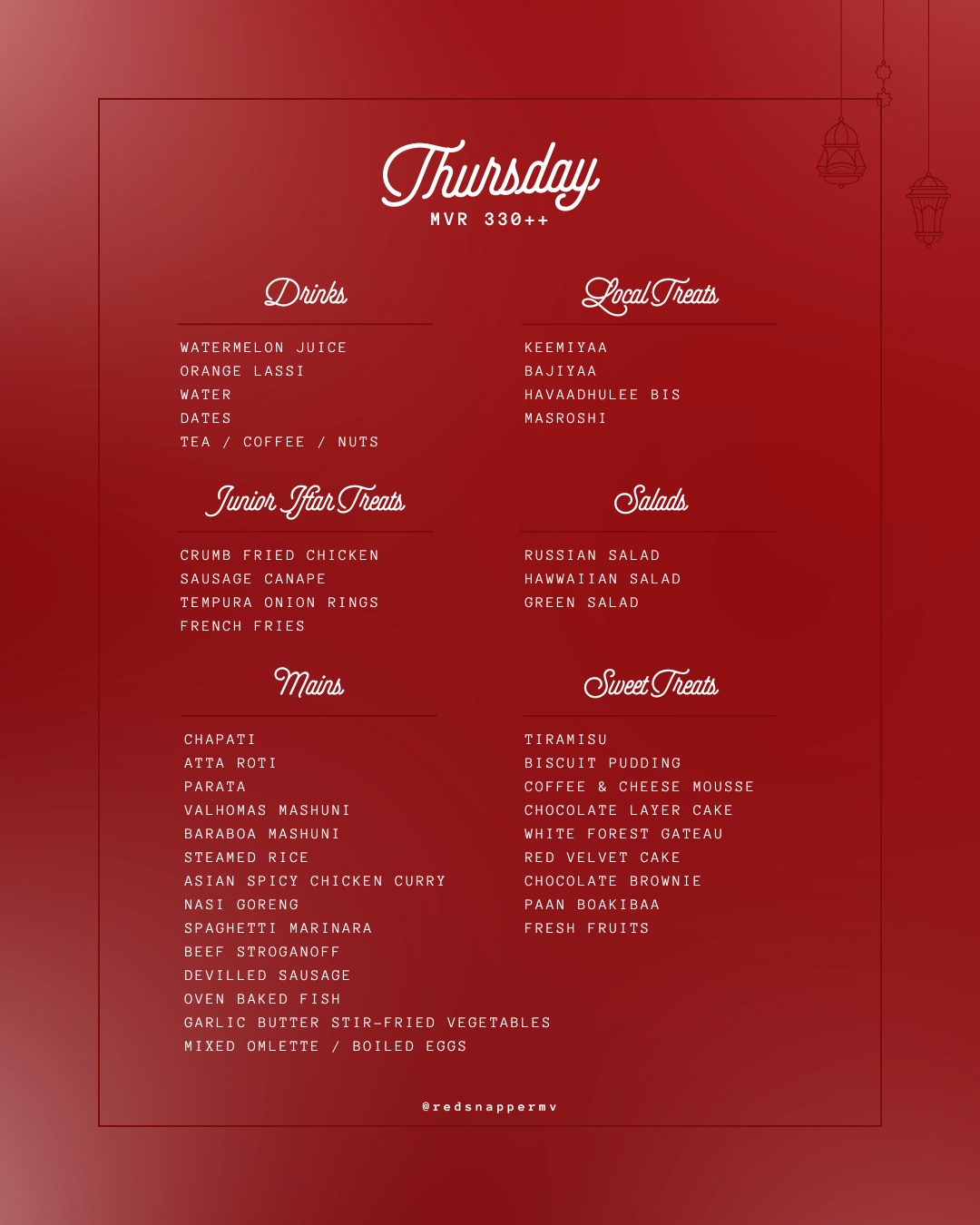 Gallery image 4 for Red Snapper & Coffee Beans in Hulhumalé