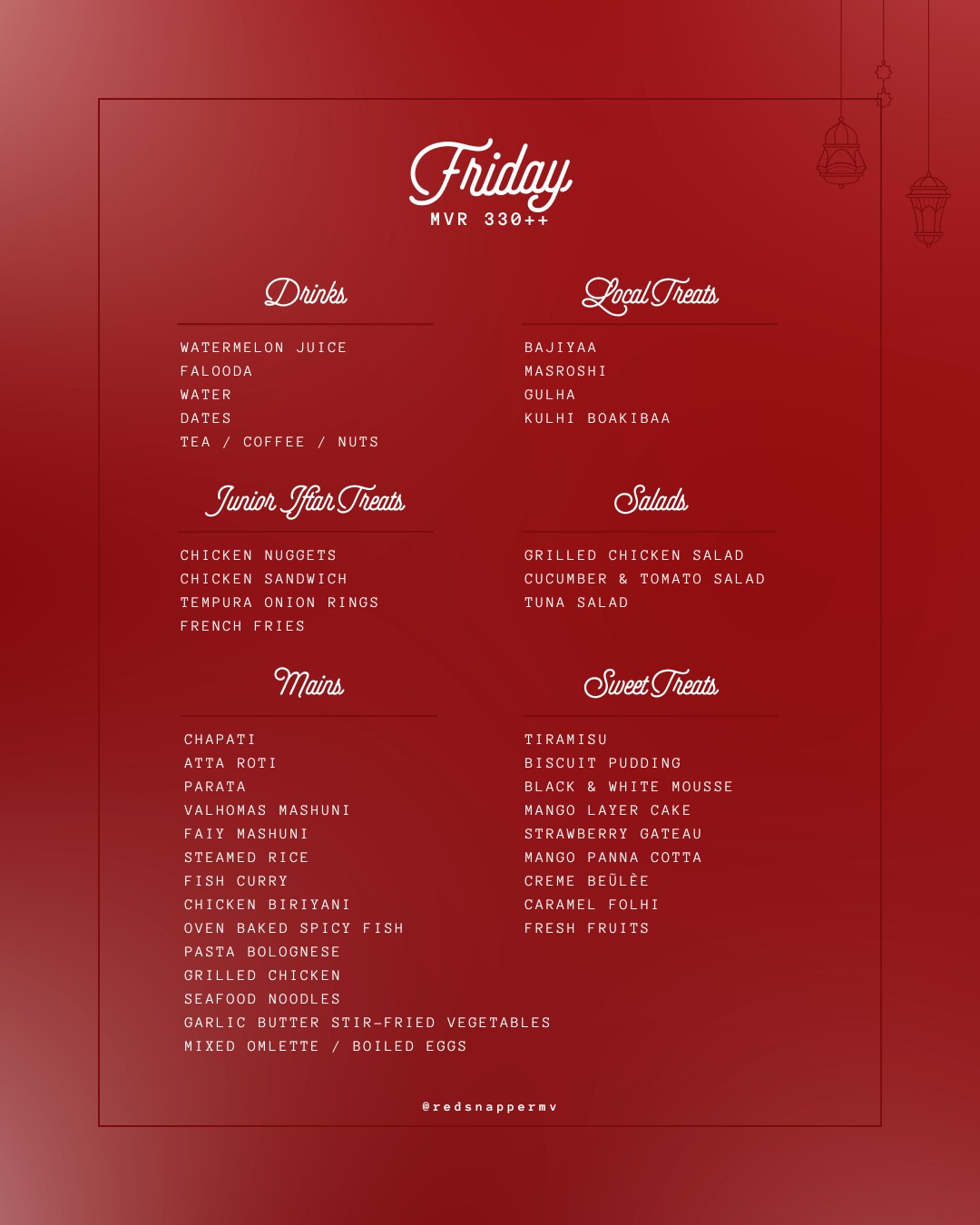 Gallery image 3 for Red Snapper & Coffee Beans in Hulhumalé