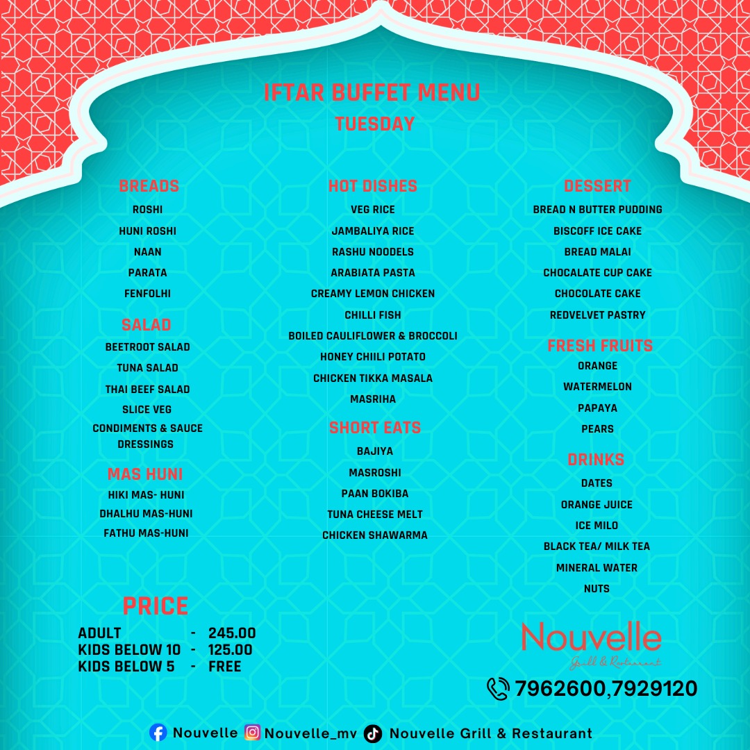 Gallery image 1 for Nouvelle in Malé